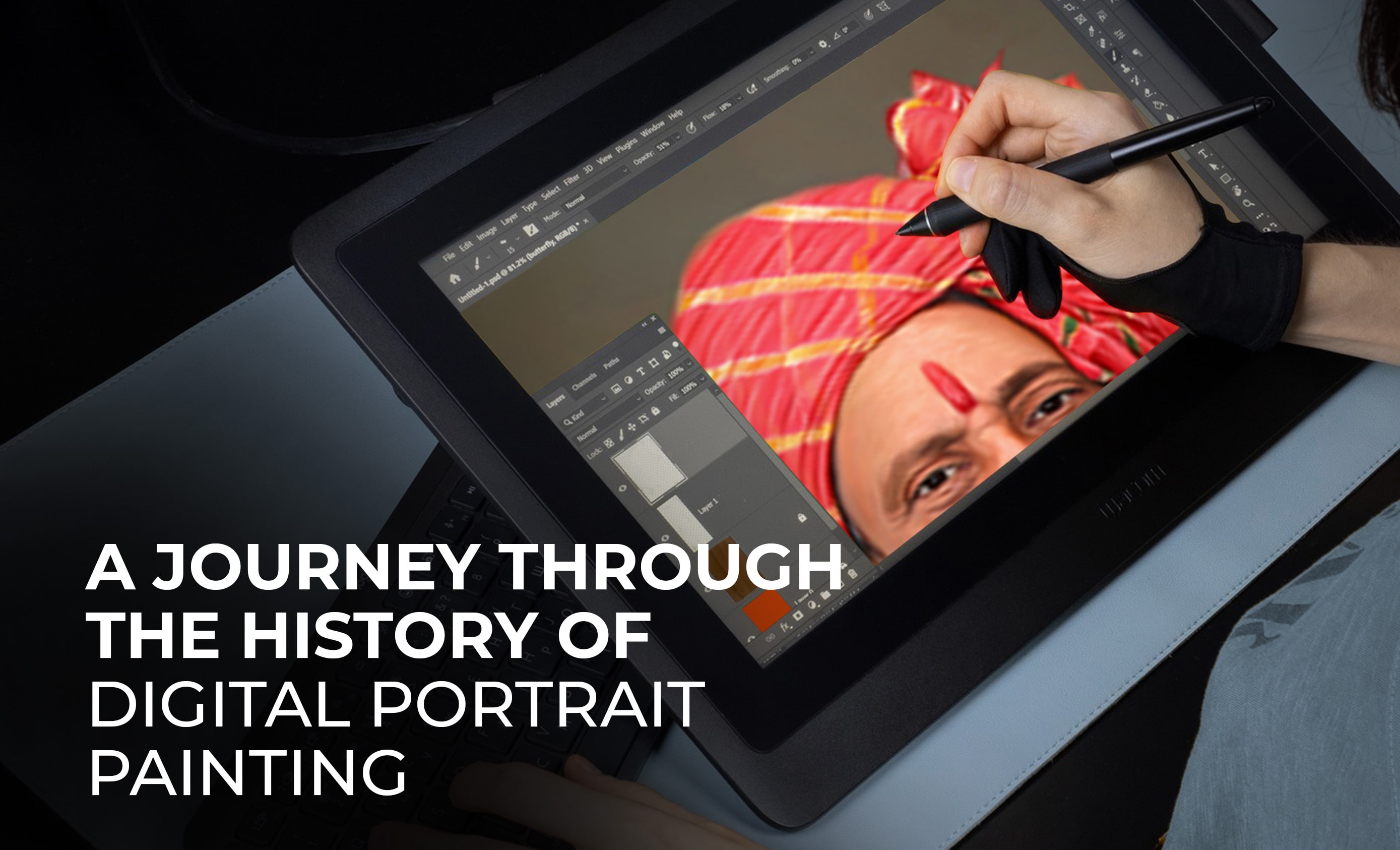 A Journey Through the History of Digital Portrait Painting