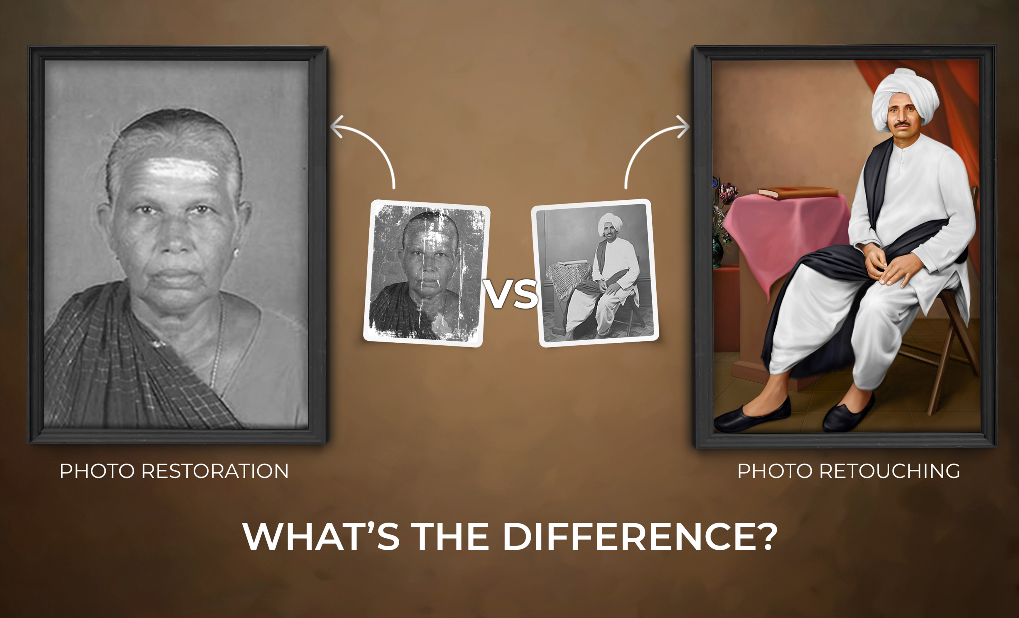  Photo Restoration vs. Retouching